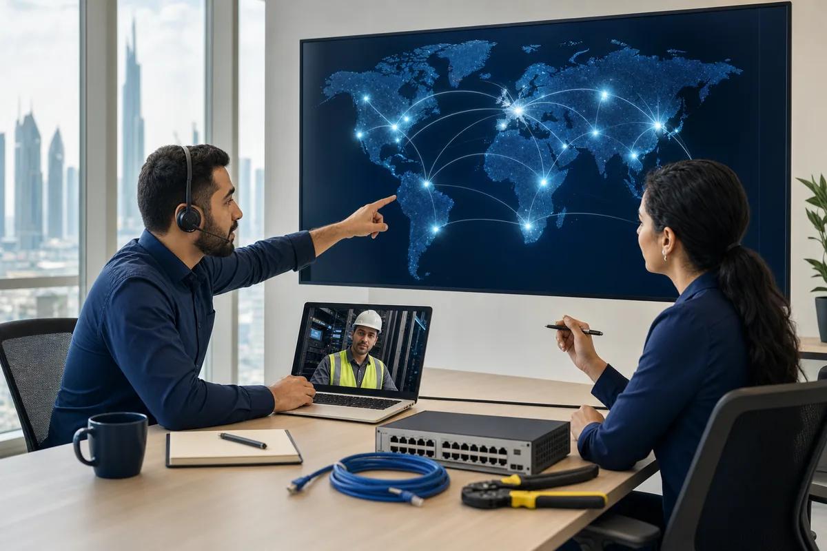 Global IT Support Coverage Across 49 Countries - Dubaitech IT article