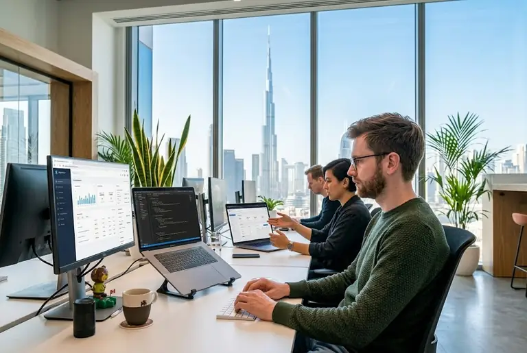 Professional IT Support Services in Dubai - DT IT managed IT solutions for UAE businesses